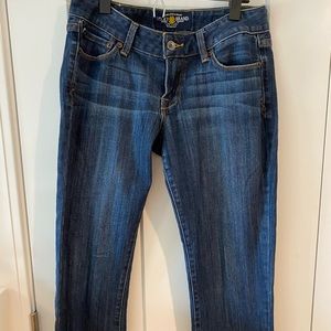 Lucky Brand Low Ankle Crop Denim Jeans